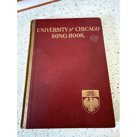 University Of Chicago Song Book 1929 - Picture 1 of 3